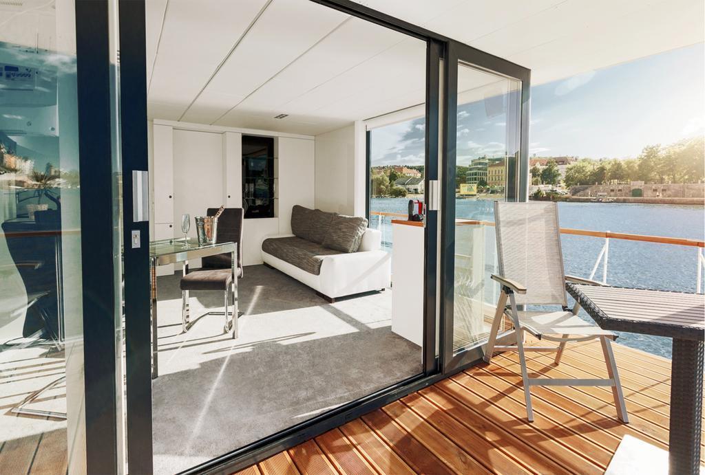 Vipliving Houseboat Hotel Prag Værelse billede